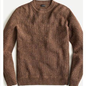 J CREW Rugged merino wool waffle sweater XS